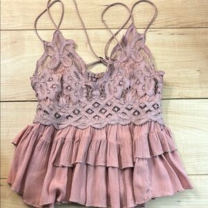 Free people intimately Adele top size x-small